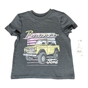 Ford Bronco Graphic Kids T-Shirt NWT – Gray, Sizes 18M & 3T